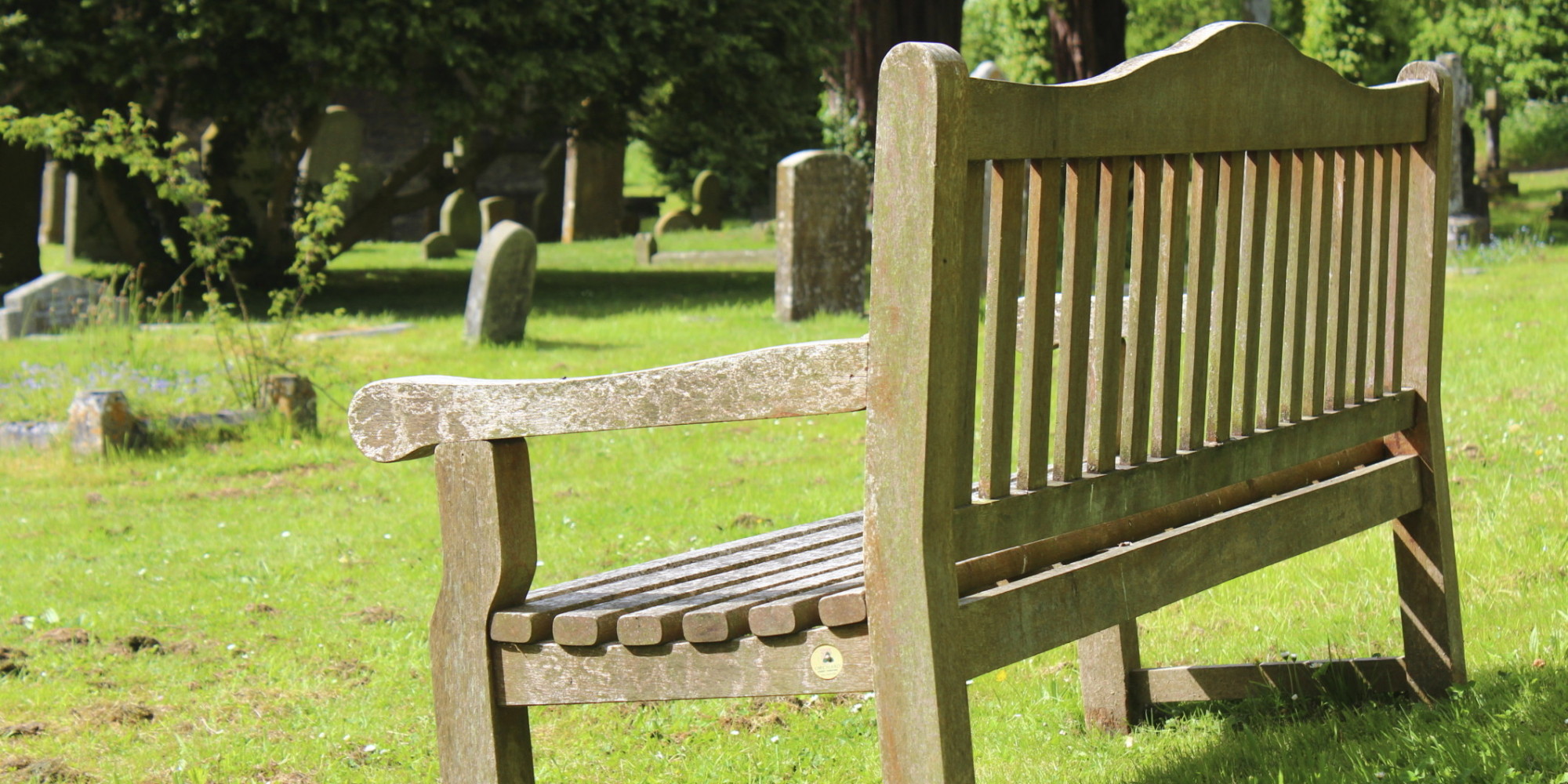 Cemetery Bench