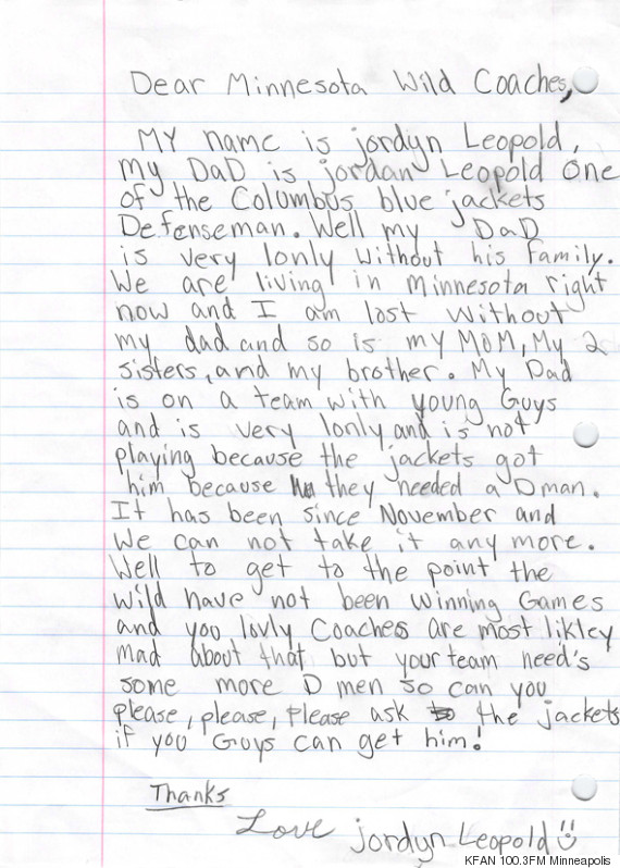 jordyn leopold letter