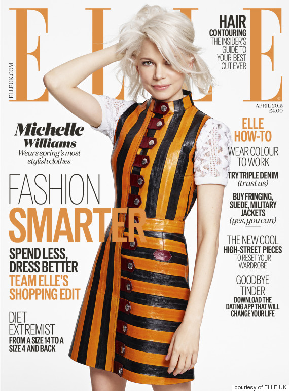 Damn, Michelle Williams Looks GOOD On The April Cover Of Elle UK