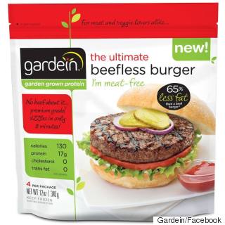 Store Bought Beefless Burger by Gardein