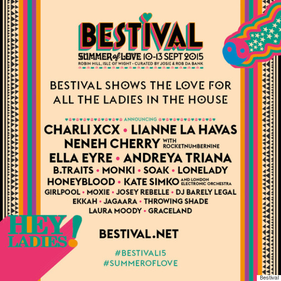 Bestival Line-Up 2015: Charli XCX, Ella Eyre And Lianne La Havas Added ...