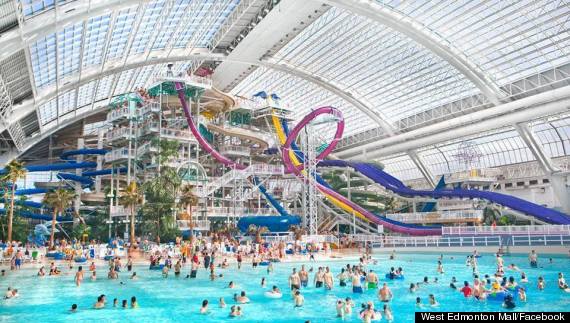 9 Reasons Why You Must Visit West Edmonton Mall From Penguins To Roller Coasters Huffpost Life