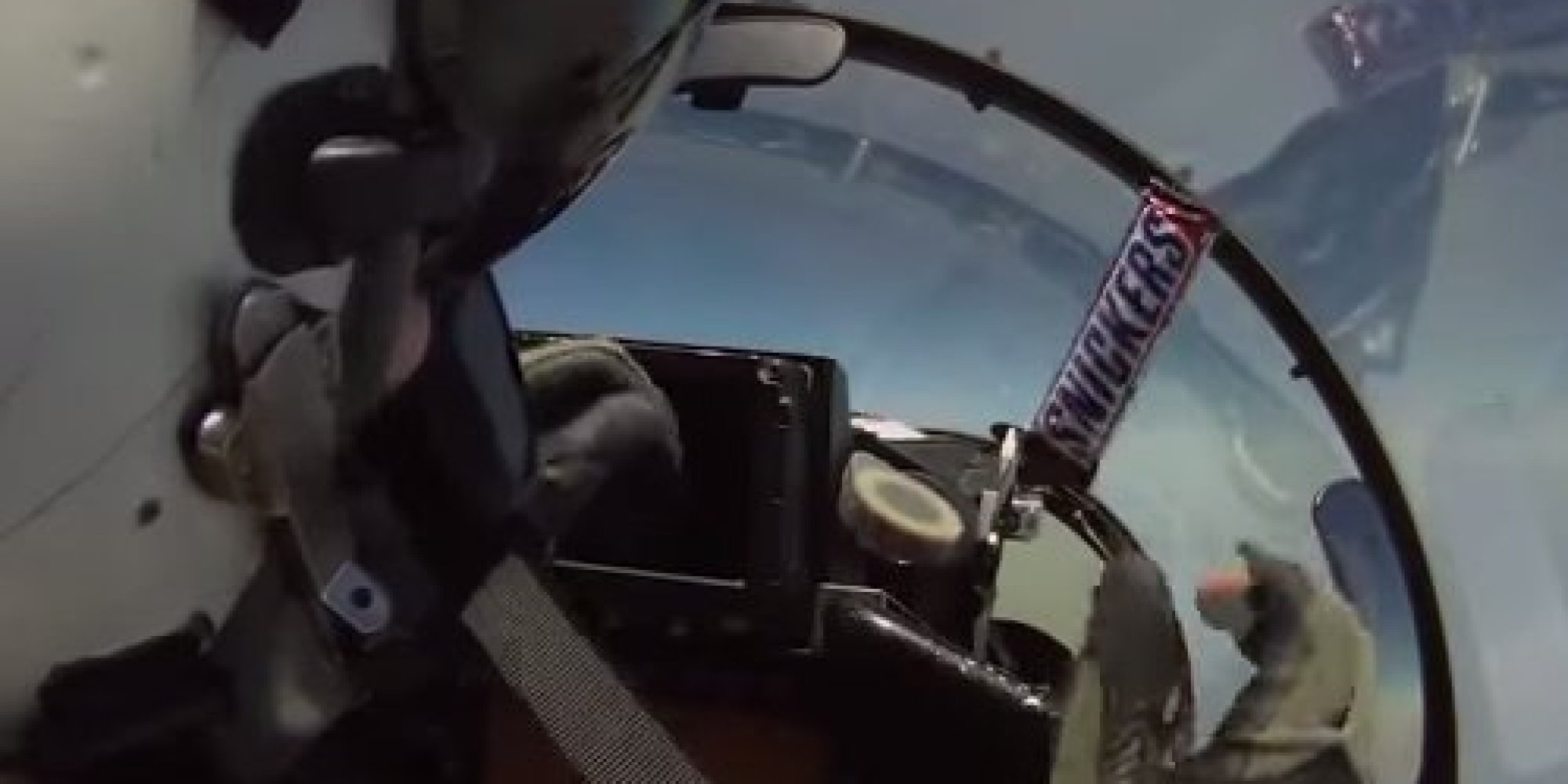 The Truth Behind Fighter Pilot Passing Floating Snickers | HuffPost