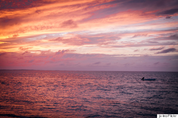 turks and caicos sunset