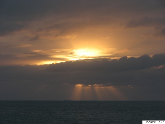 turks and caicos sunset