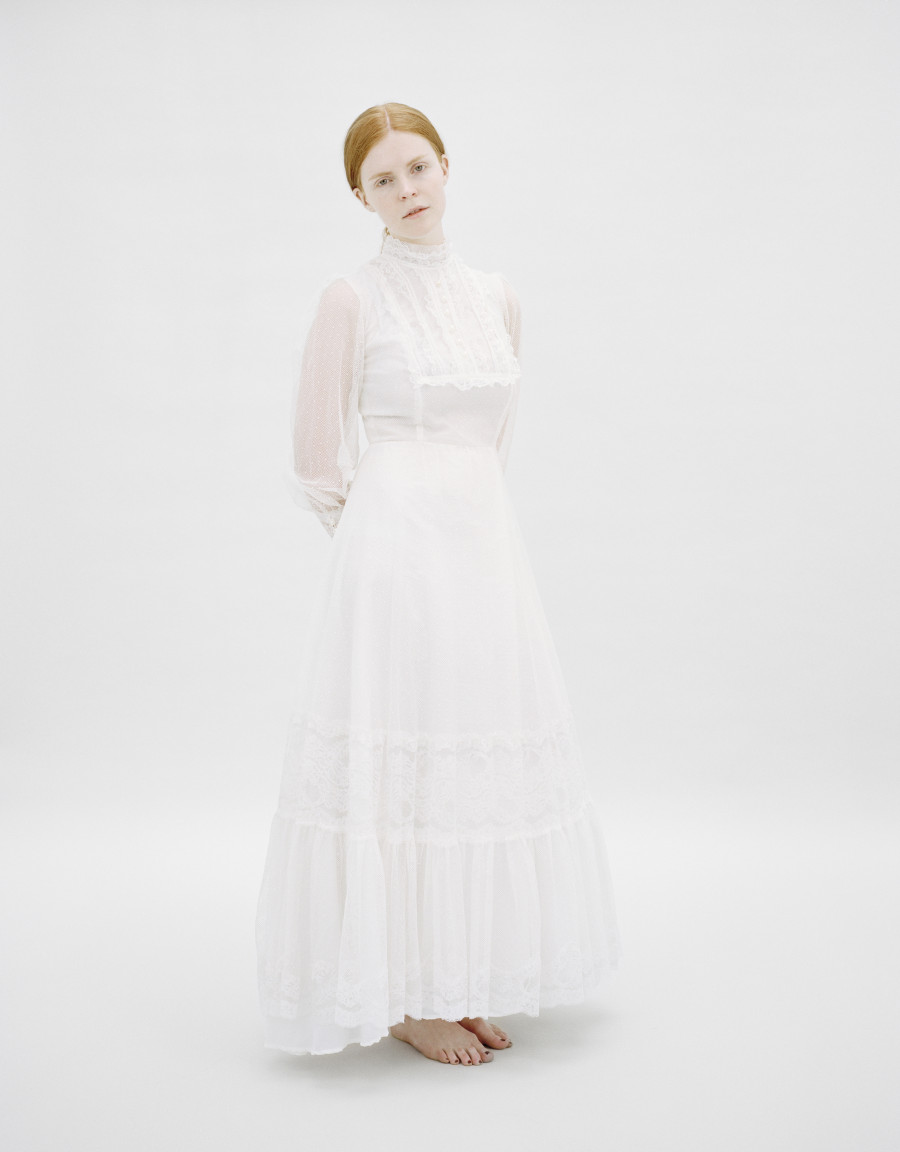 Buy > old fashioned white dress > in stock