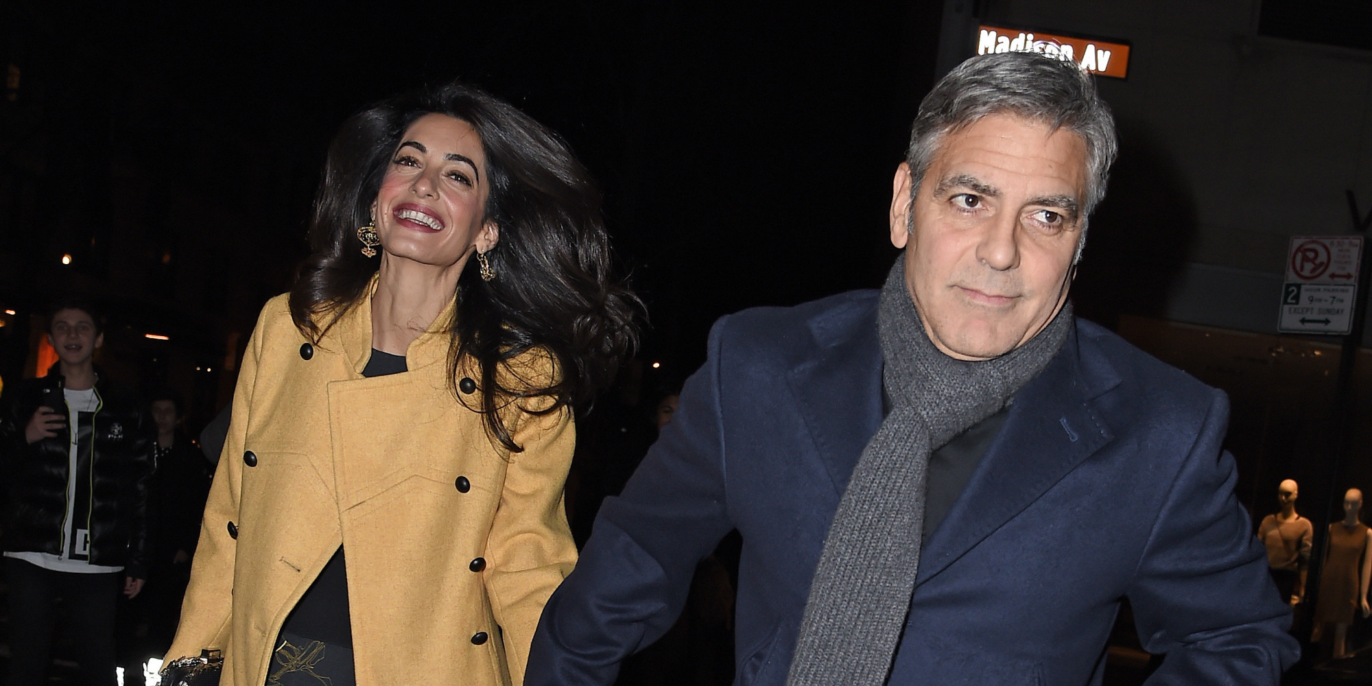 George And Amal Clooney's Romantic Night Out Couldn't Be Cuter | HuffPost