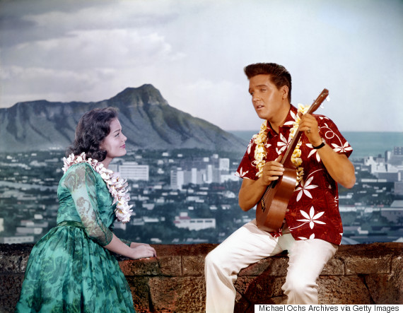 elvis blue hawaii