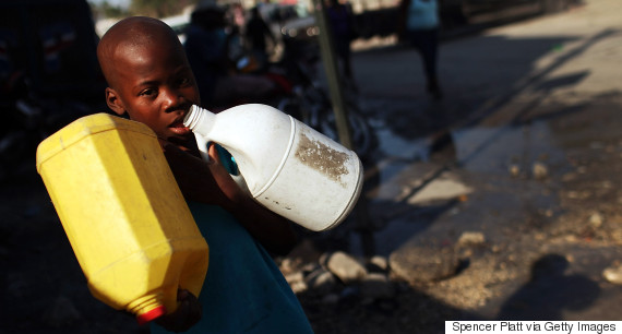 haiti water earthquake