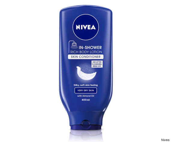 nivea in shower body lotion