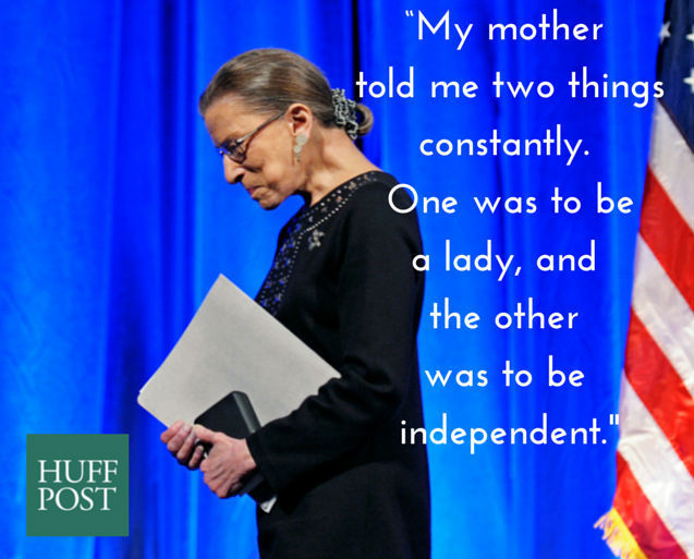 8 Ruth Bader Ginsburg Quotes To Celebrate 82 Notorious Years Huffpost