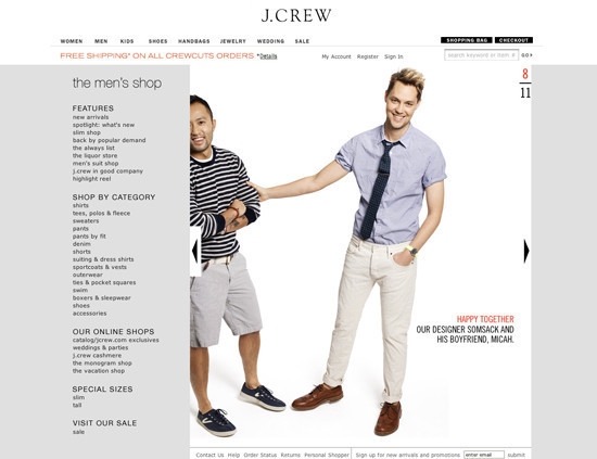 J.Crew Praised For Including Gay Couple In Catalog | HuffPost Life