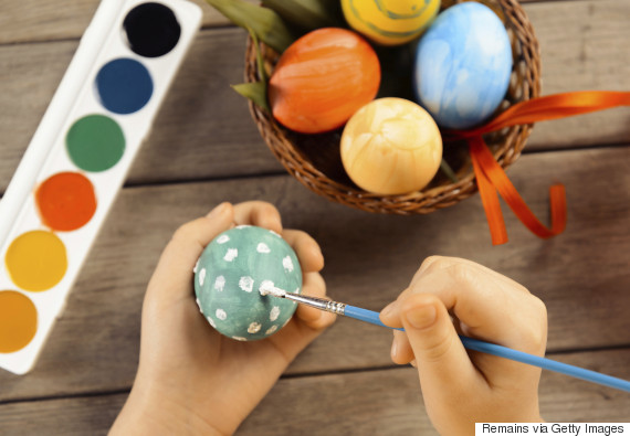 painted eggs