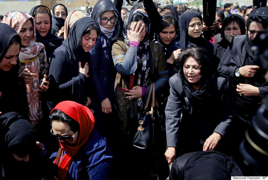 Afghan Protesters Demand Justice For Woman Lynched By Mob | HuffPost