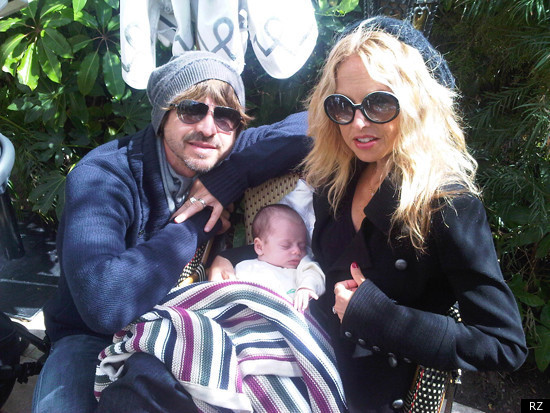 Rachel Zoe and her son Skyler Morrison Berman Rachel Zoe and