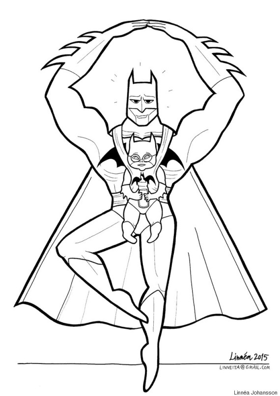 mom's 'supersoft heroes' coloring book shows little boys