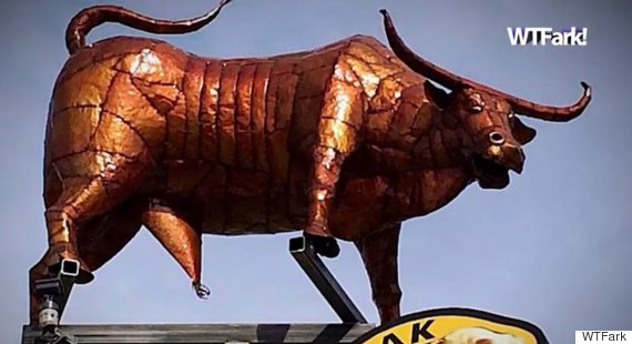 bull statue