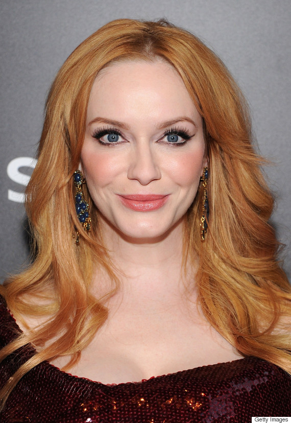 Christina Hendricks Strawberry Blonde Hair Tops This Week S Celebrity