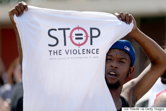 stop violence protest