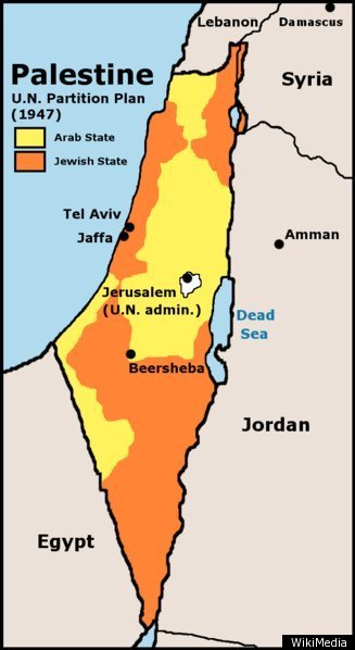 Israel MAP: The Palestinian Region\u002639;s Changing Borders 