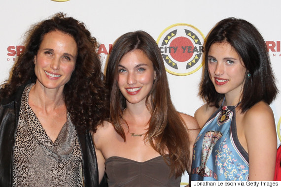 andie macdowell margaret qualley rainey qualley