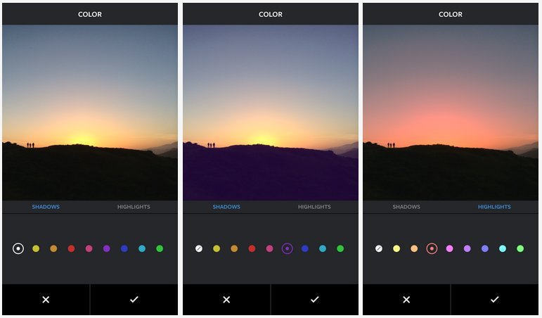 instagram color fade