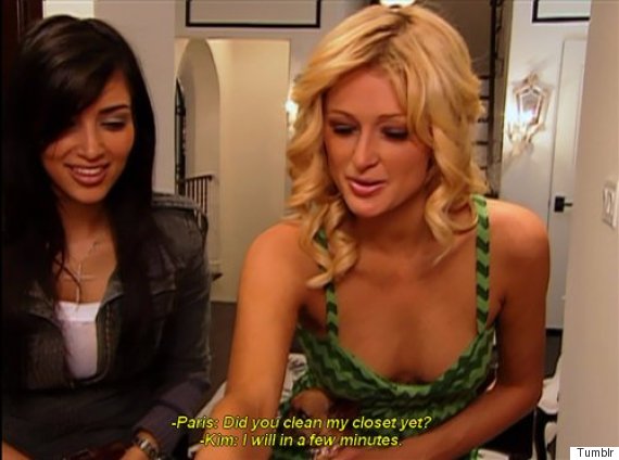 Paris Hilton Never Actually Told Kim Kardashian To Clean Her Closet On