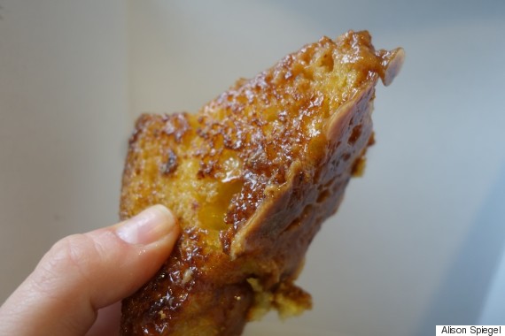hand held french toast