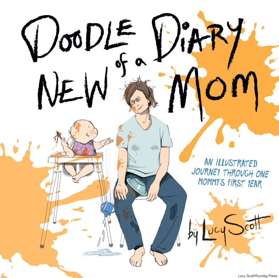 doodle diary of new mom