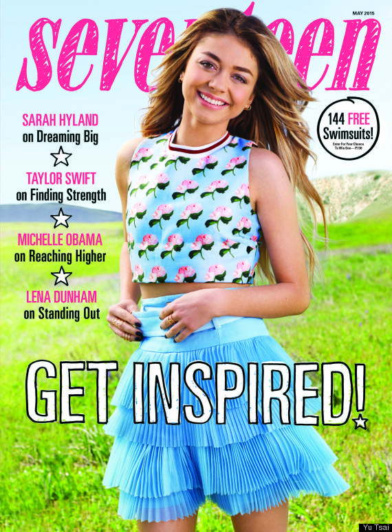 sarah hyland seventeen cover