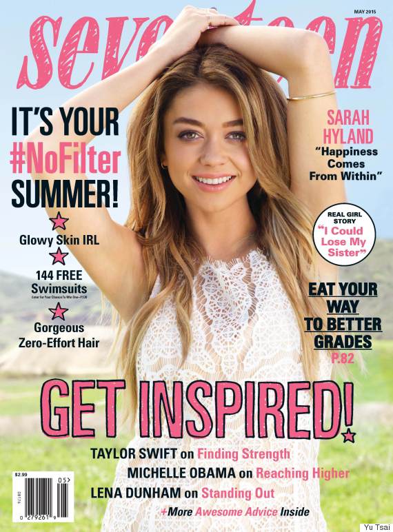 sarah hyland seventeen cover