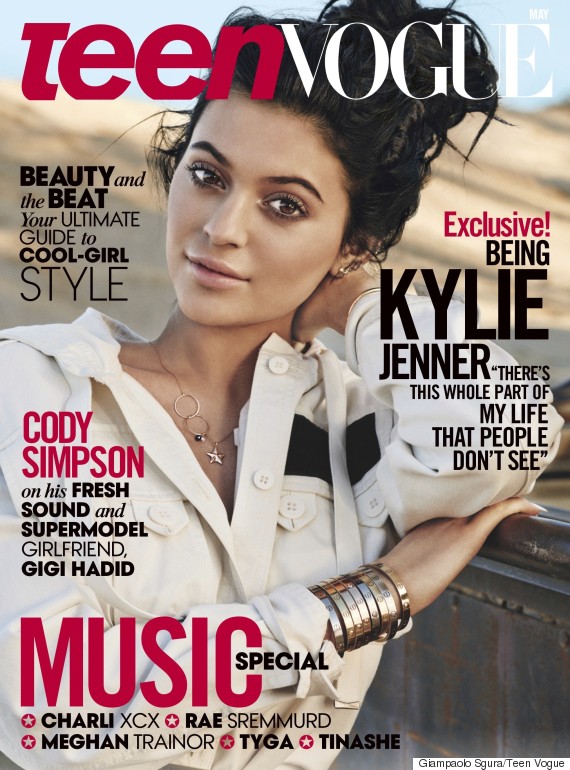 kylie jenner teen vogue