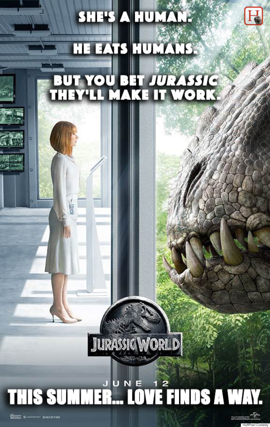 jurassic world rom com