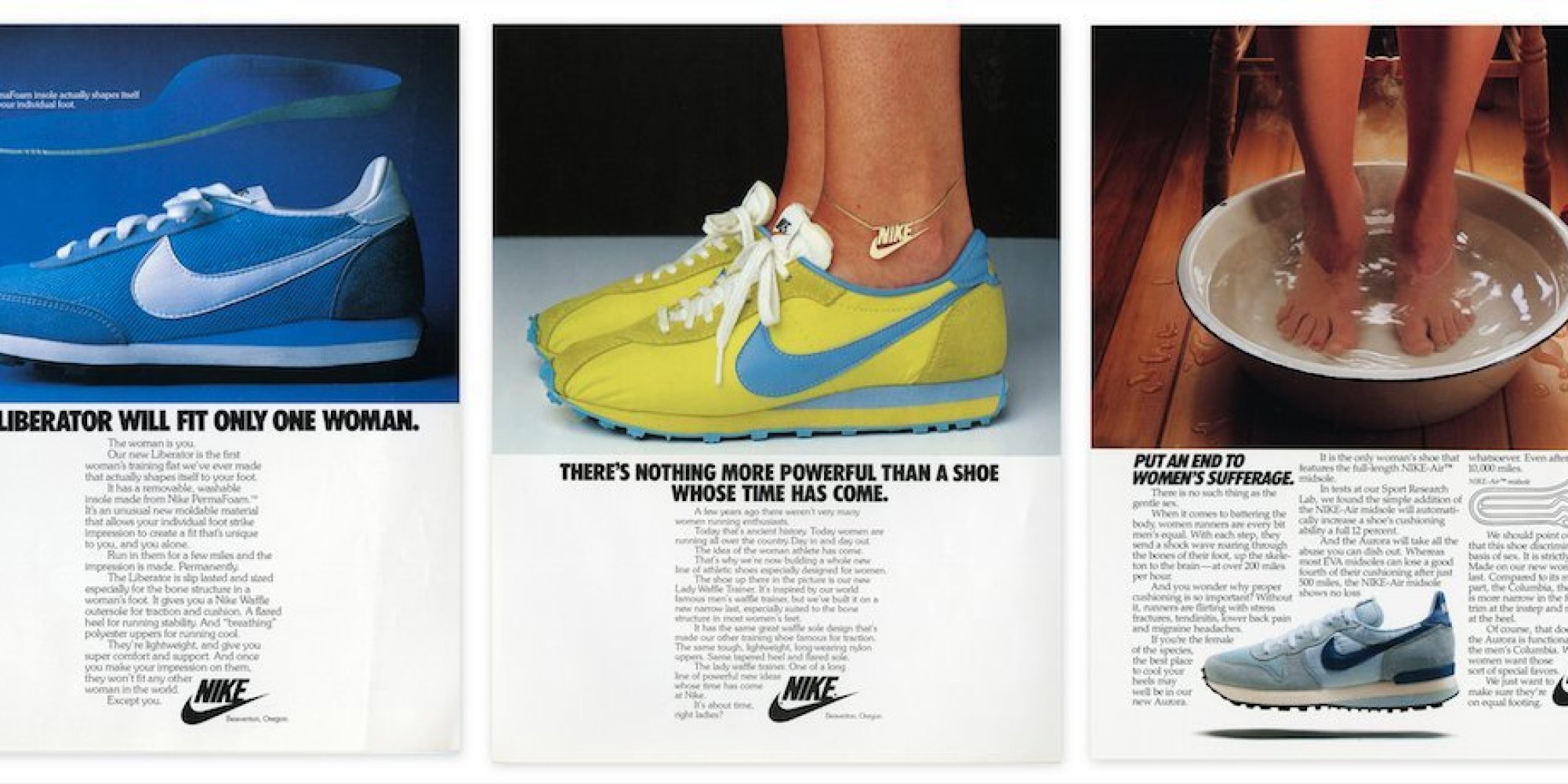 Take A Look At These Retro Nike Ads For Women | HuffPost