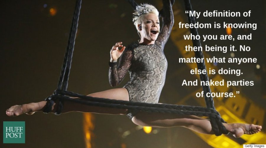 9 Times P!nk Proved That Every Woman Should Be Able To 