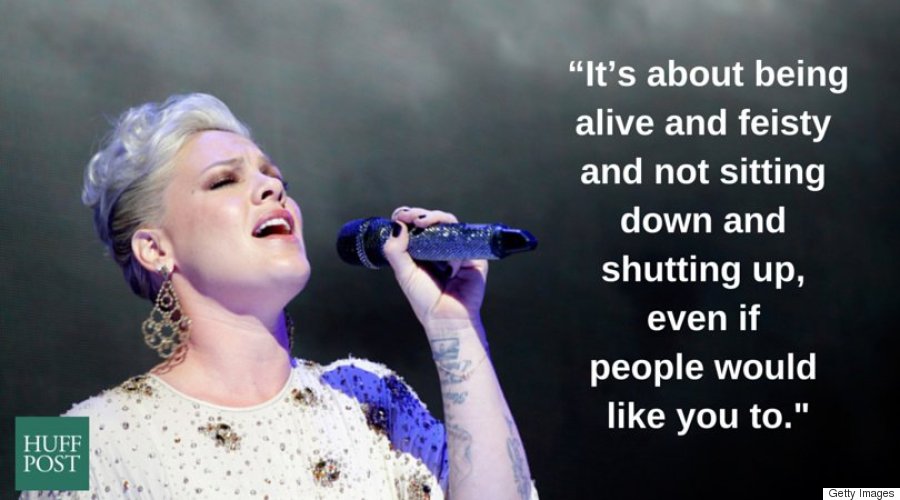 9 Times P!nk Proved That Every Woman Should Be Able To 