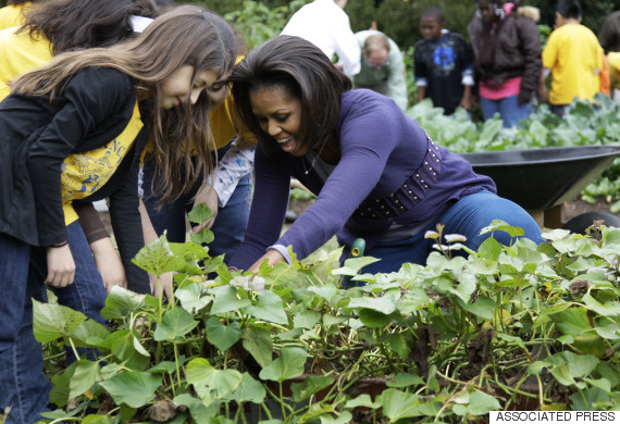 michelle obama white house garden