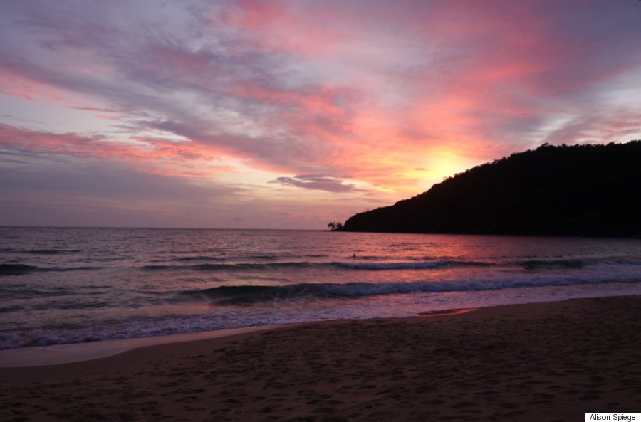 cambodia sunset