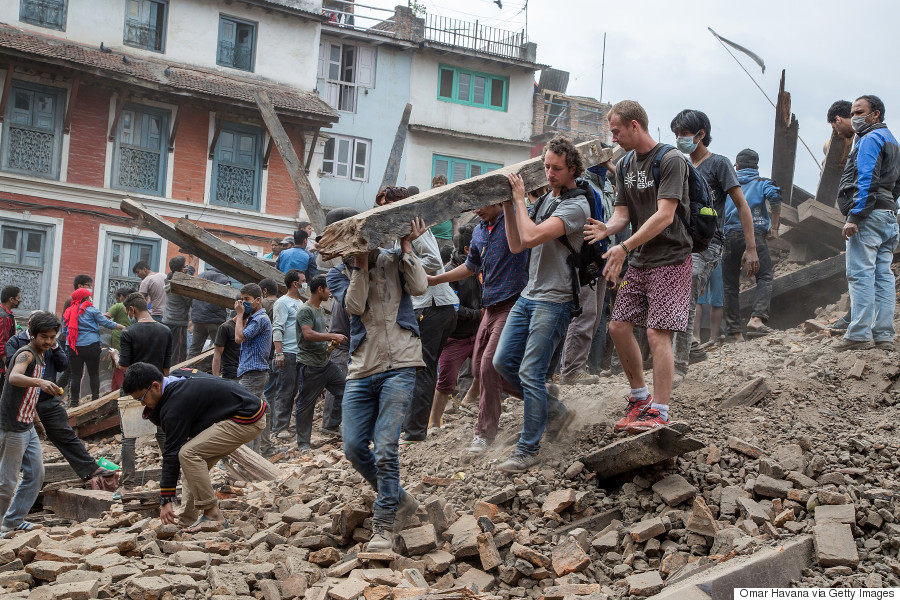 Photos And Video Capture The Tragic Devastation From Nepal S Earthquake Huffpost The World Post