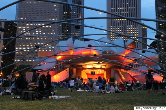 concert in millenium park