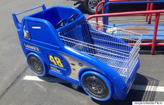 shopping cart race