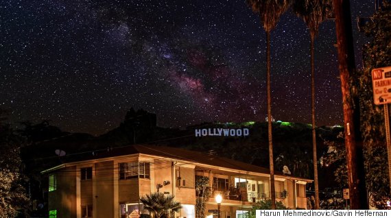 hollywood skyglow