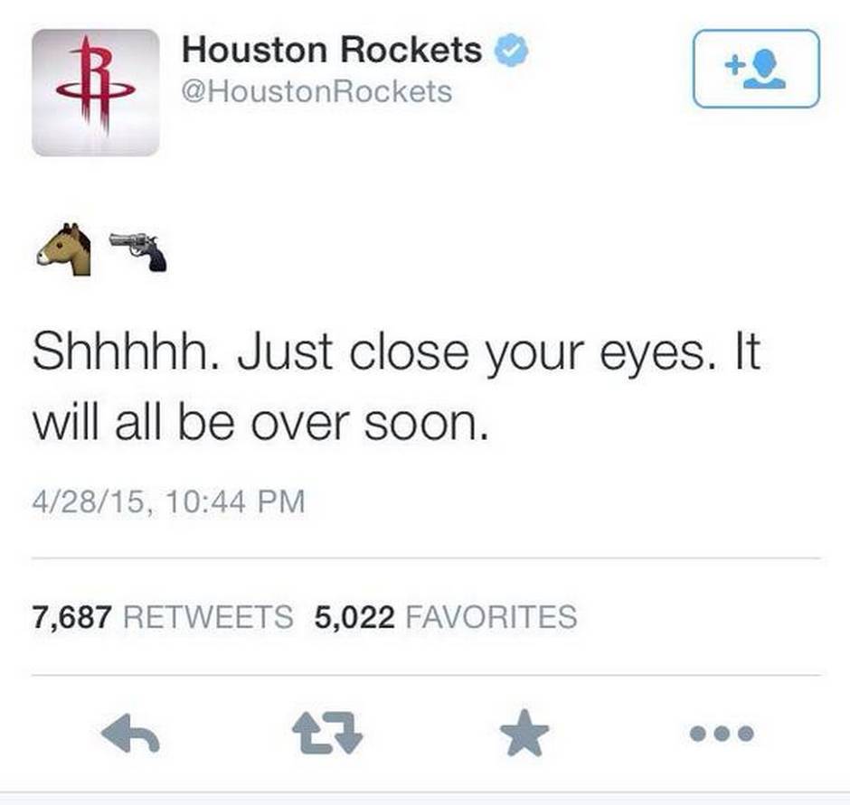 rockets tweet