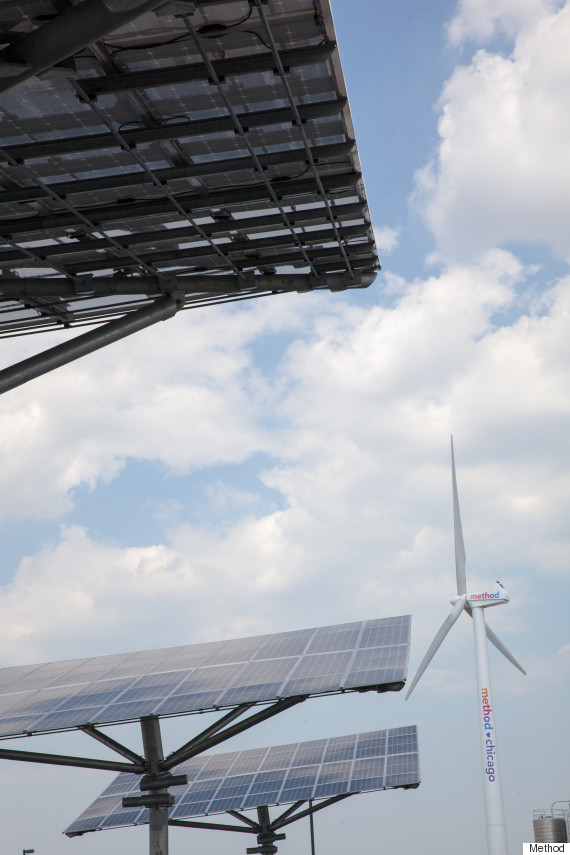 solar trees wind turbine