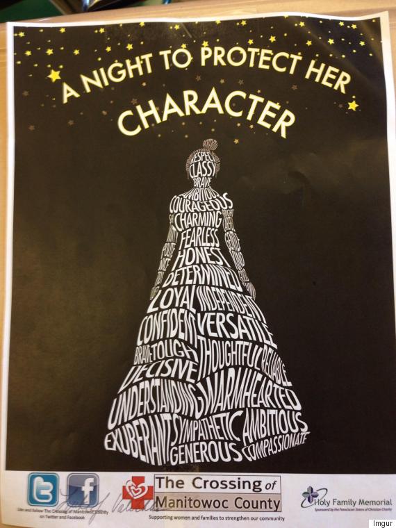 A High School Took Down Their Sexist Slut Shaming Prom Posters Huffpost Women
