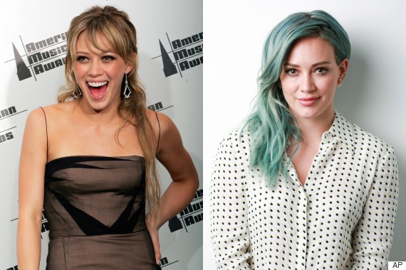hilary duff then and now