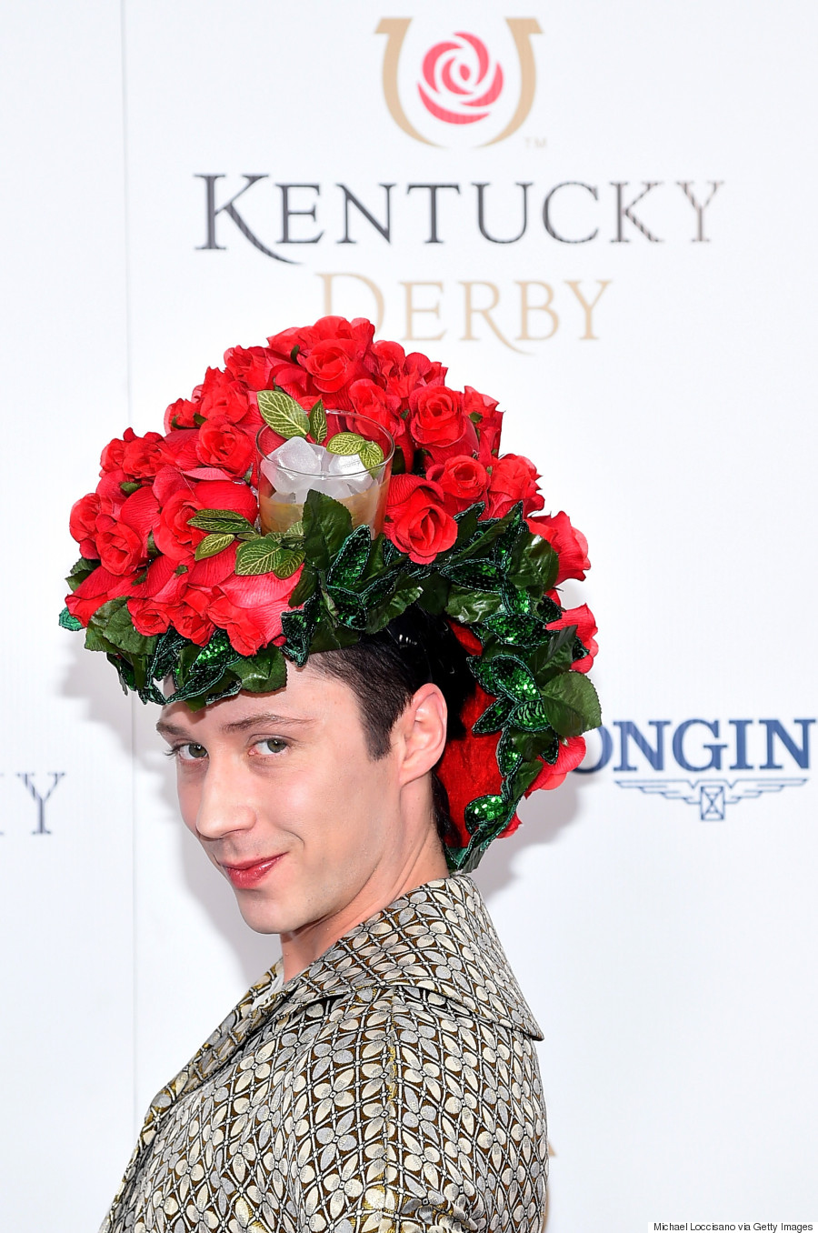Johnny Weir Killed The Hat Game At The Kentucky Derby
