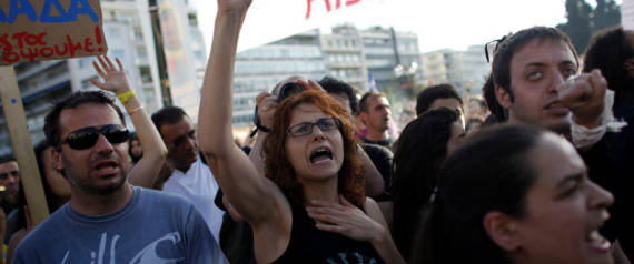 Greek Austerity Protests