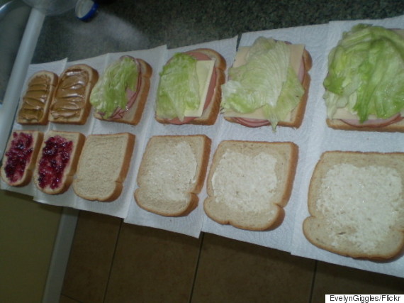 sandwich assembly line