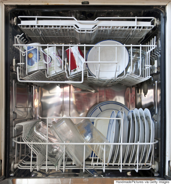 full dishwasher